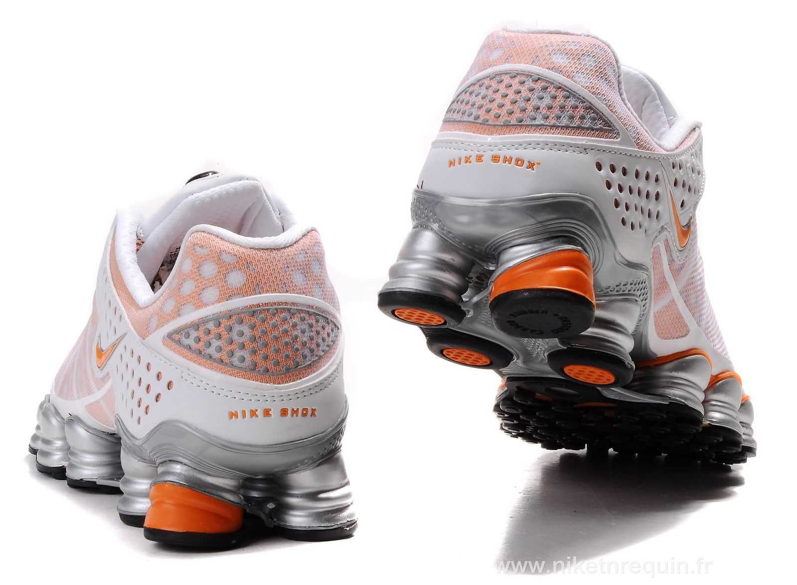 bon argentee et orange shox TL3 (1).JPG